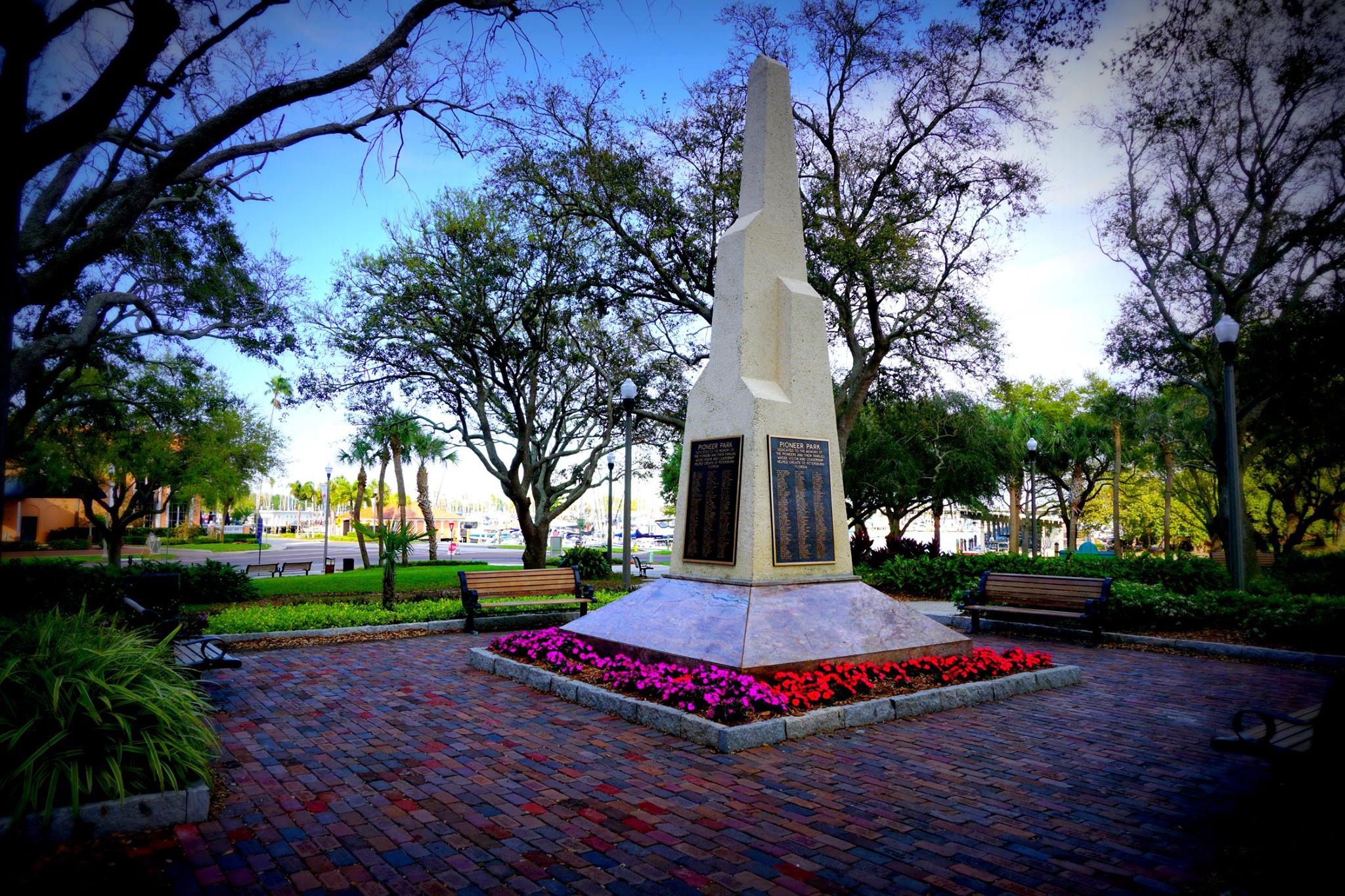 Pioneer Park St. Petersburg, FL Monument